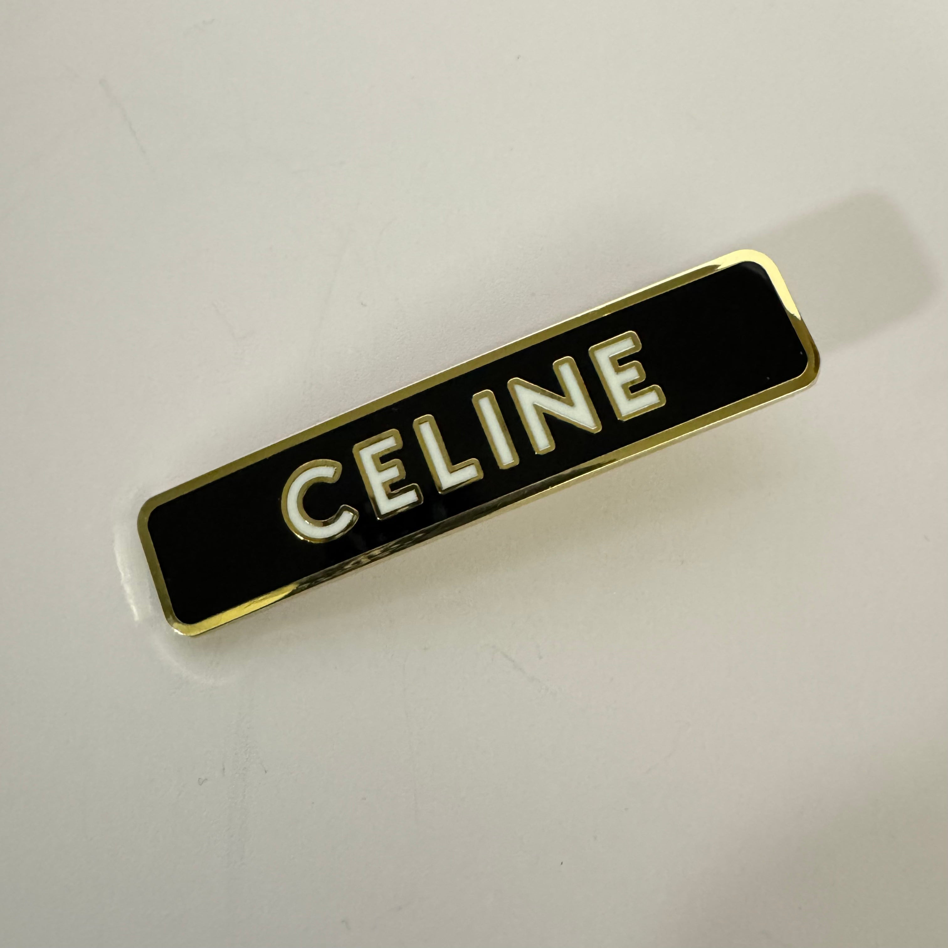 CEL-INE GOLD/BLACK HAIR PIN
