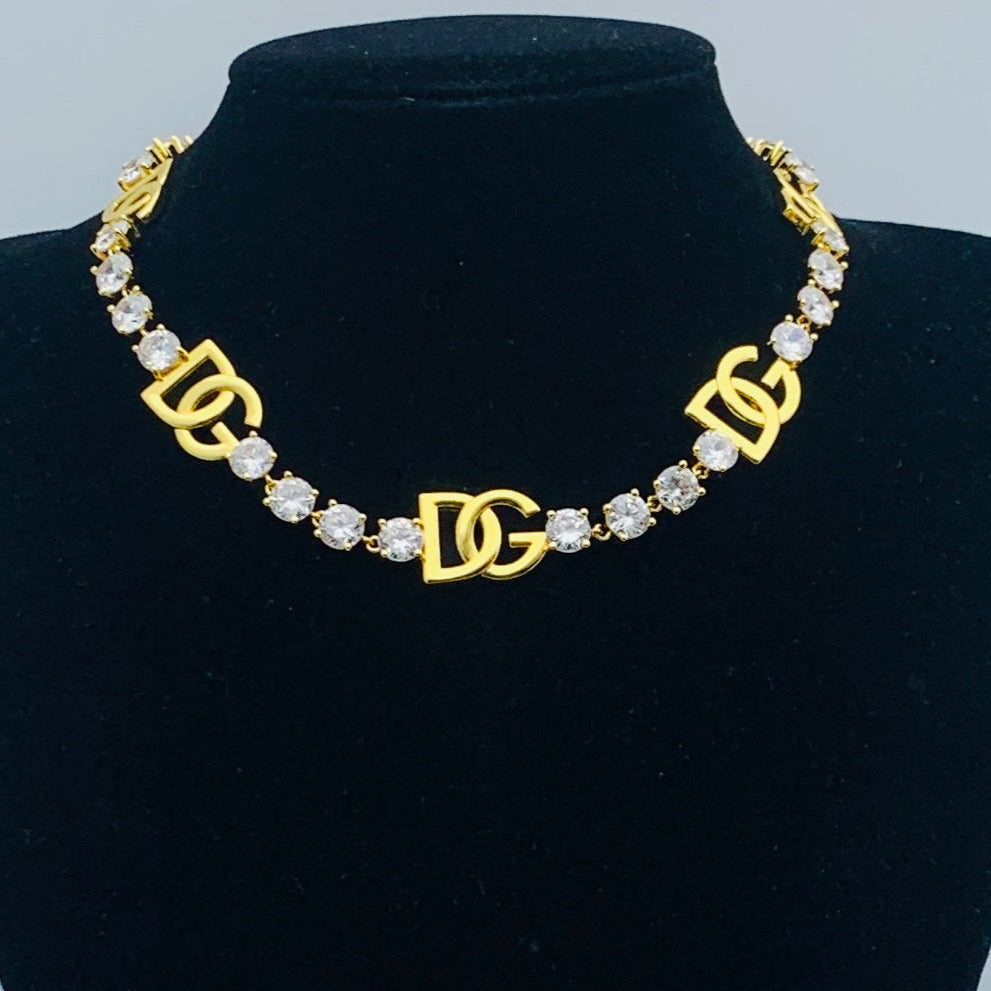 D&G LOGO TENNIS NECKLACE
