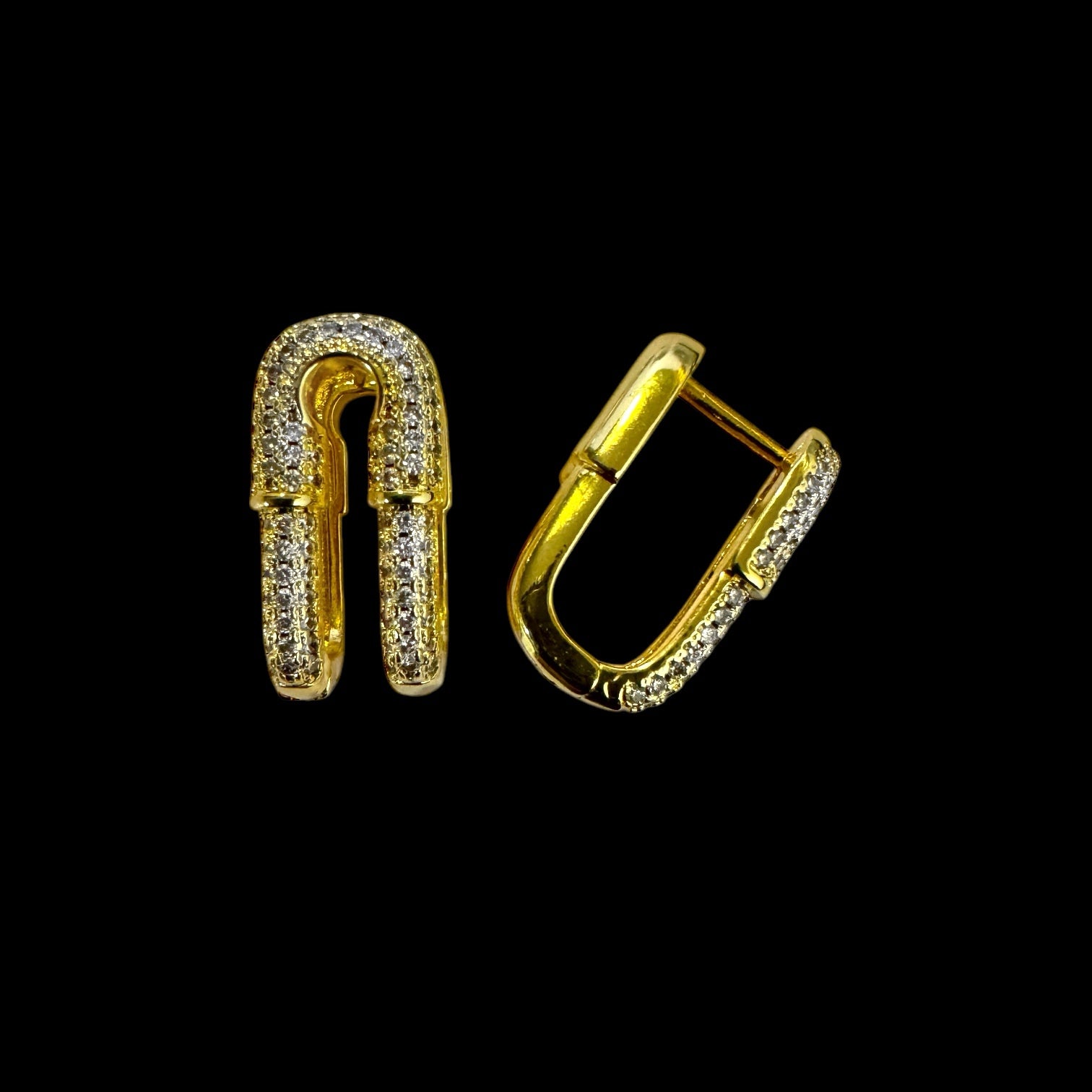 SAFETY PIN MINI EARRINGS