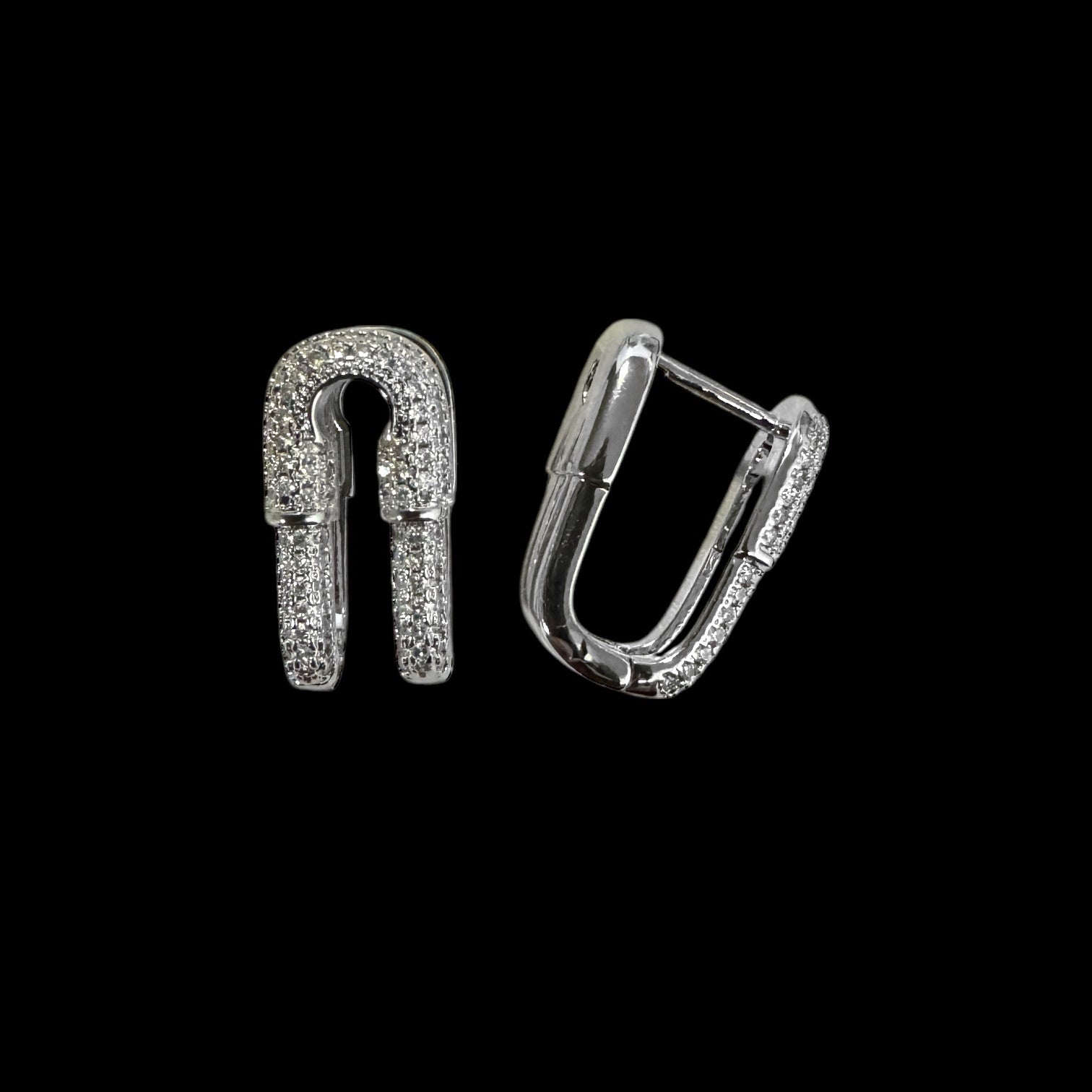 SAFETY PIN MINI EARRINGS