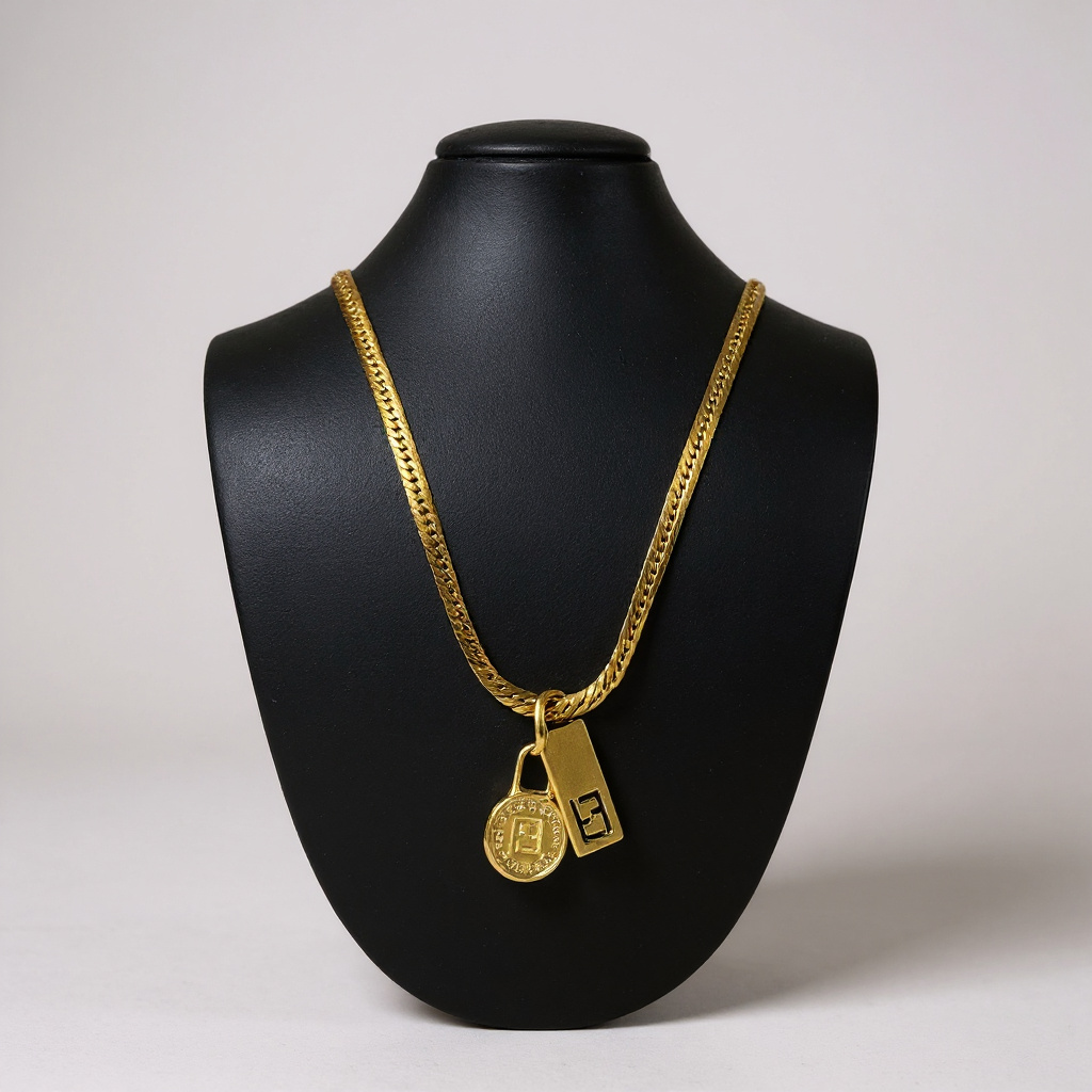 REPURPOSED FENDI EVERYDAY II NECKLACE