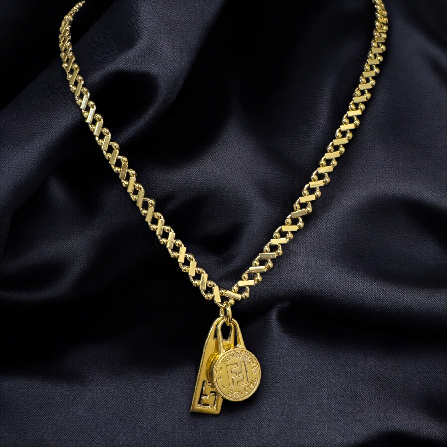 REPURPOSED FENDI EVERYDAY NECKLACE