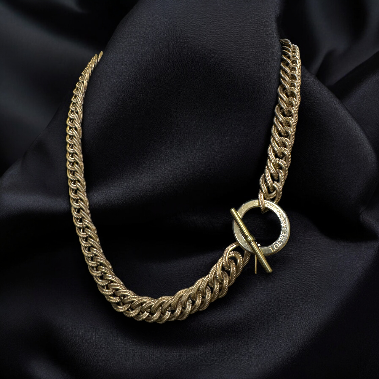 REPURPOSED LOEWE TOGGLE NECKLACE