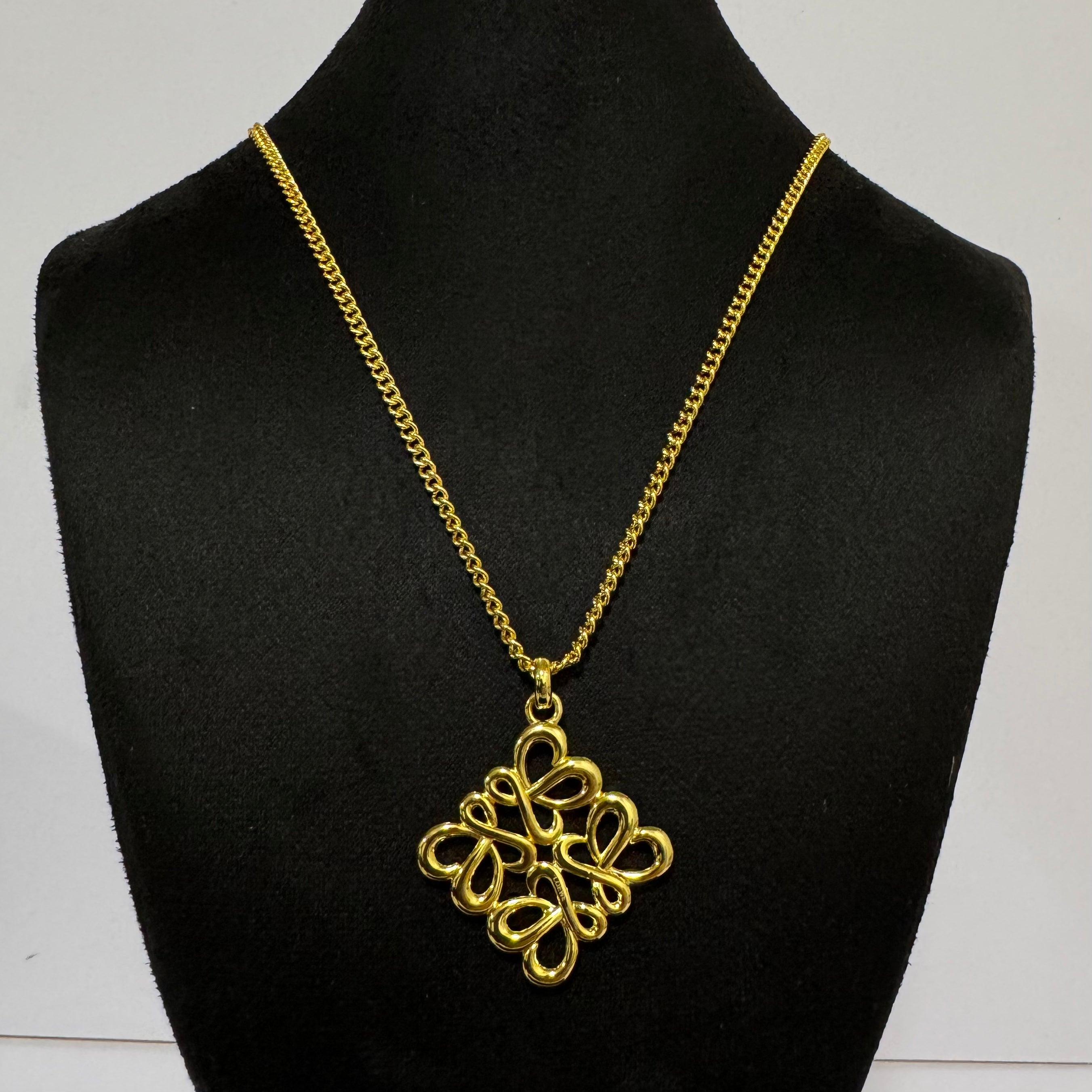 LOE-WE ANAGRAM PENDENT NECKLACE
