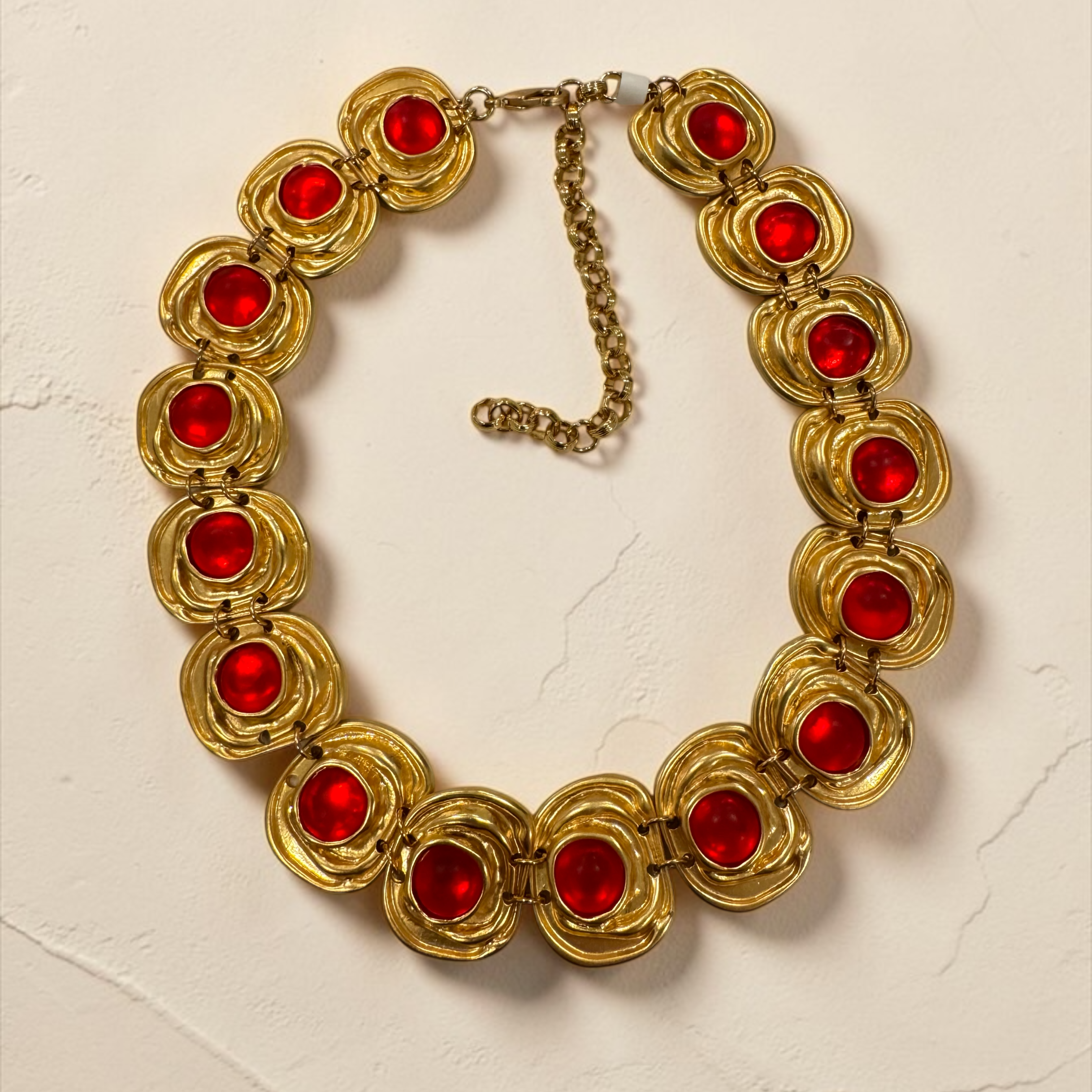 Red Orbit Necklace