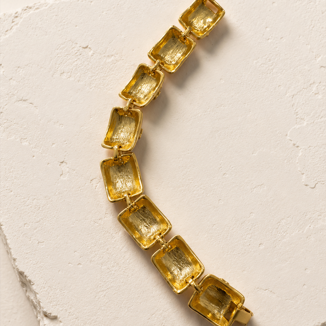 VTG Mosaic Nugget Bracelet