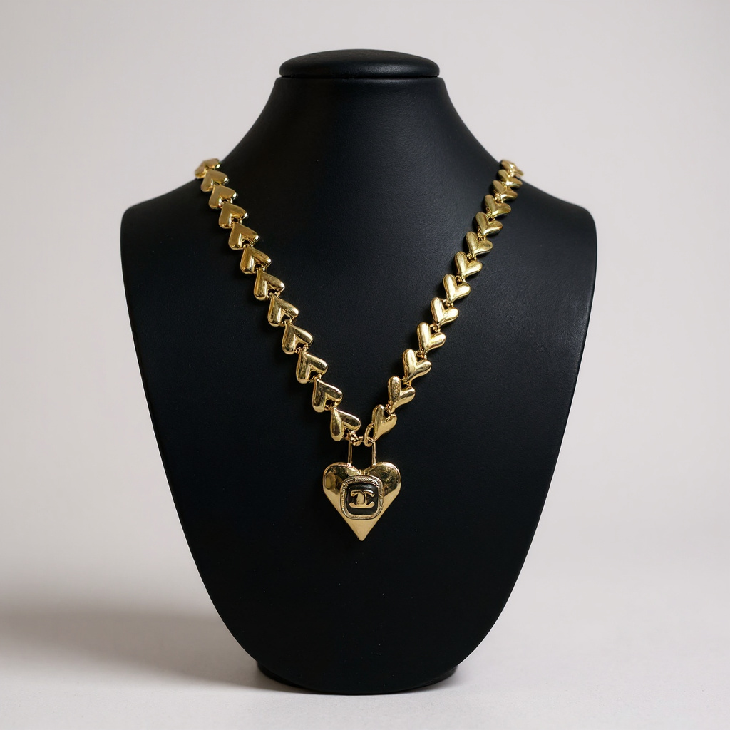 REPURPOSED CC SWEETHEART NECKLACE