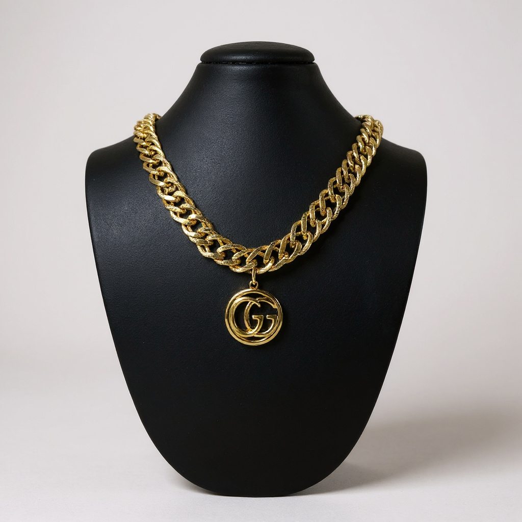 REPURPOSED GUCCI CHUNKY NECKLACE