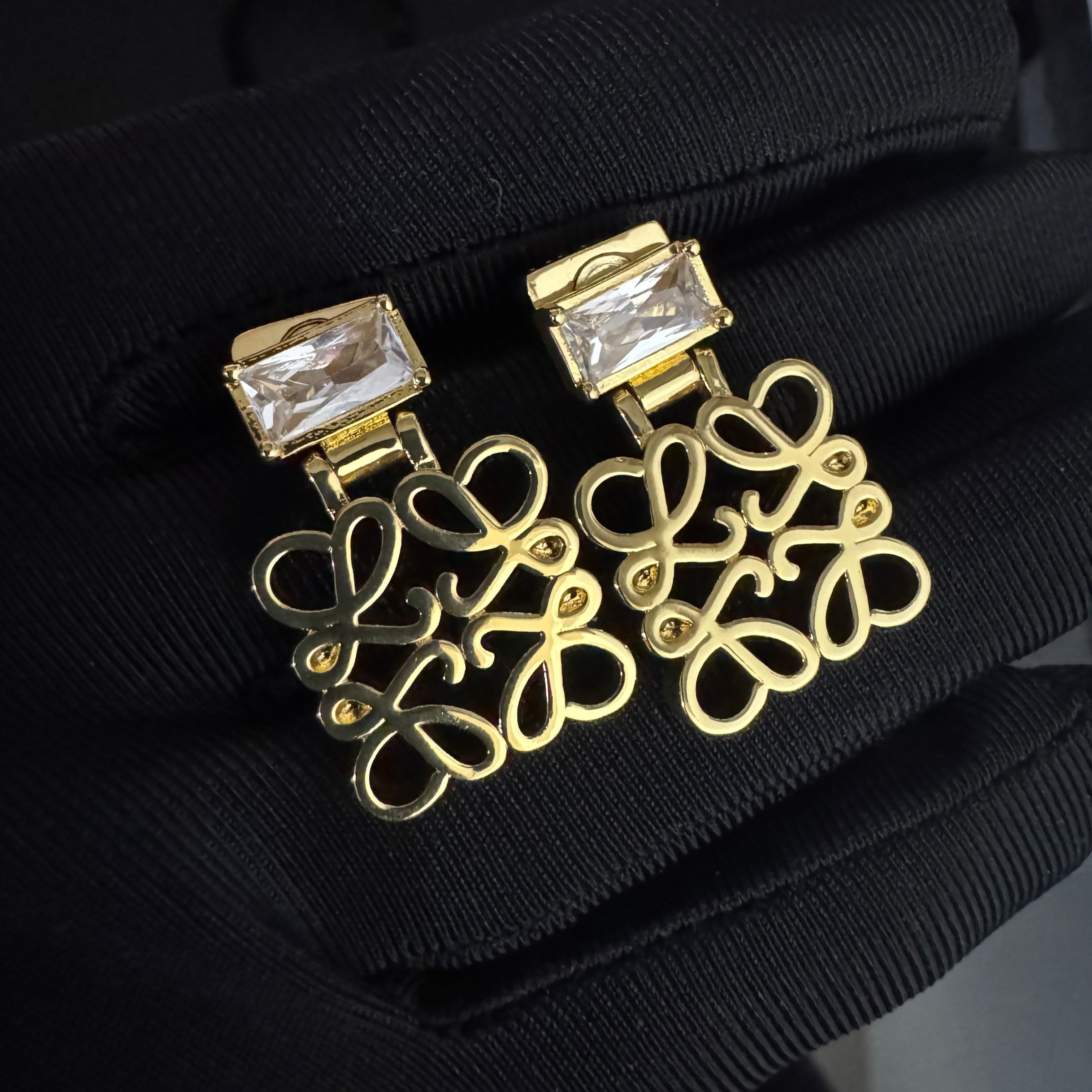 LOE-WE ANAGRAM EARRINGS