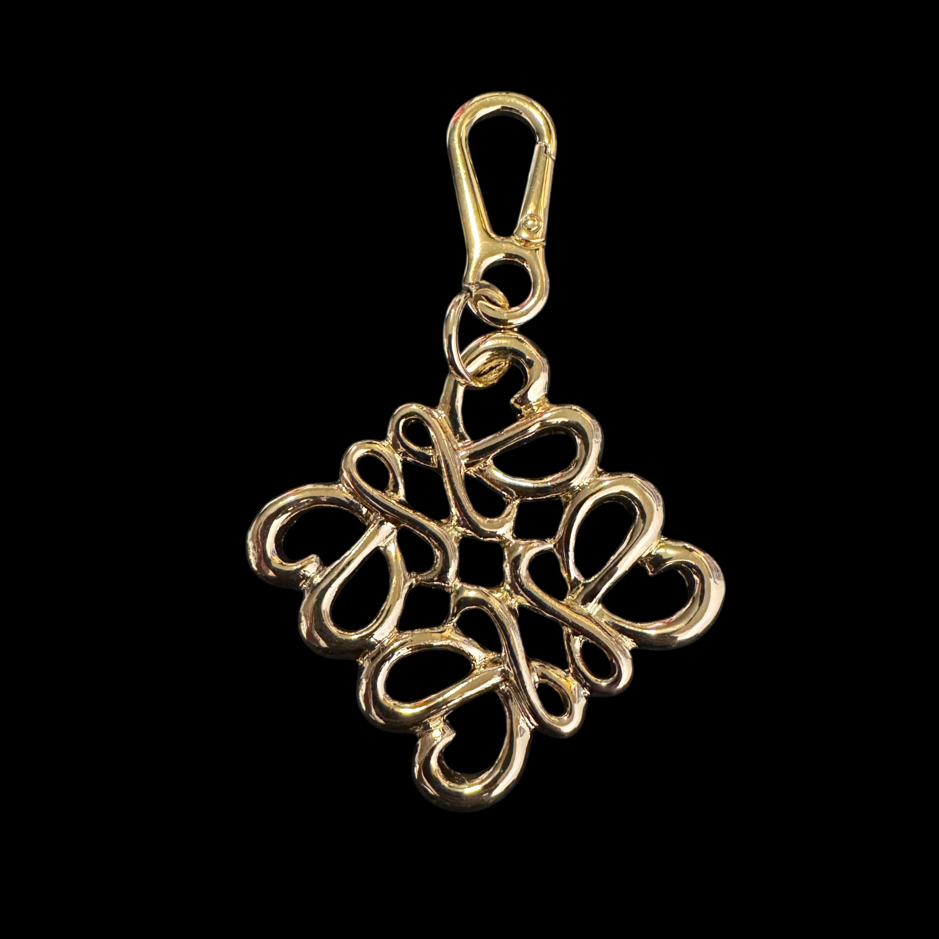 LOE-WE GOLD ANAGRAM KEYCHAIN